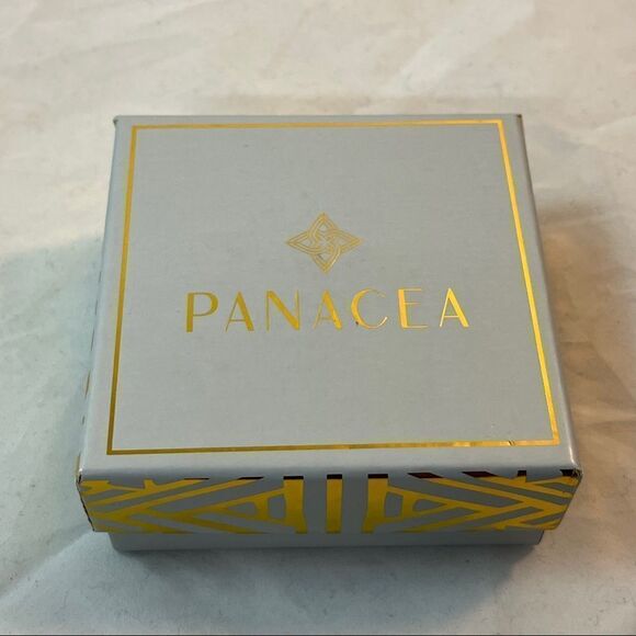 Panacea Bracelets Beaded Set of 3 Strength Stacking Gold Black - Picture 5 of 6